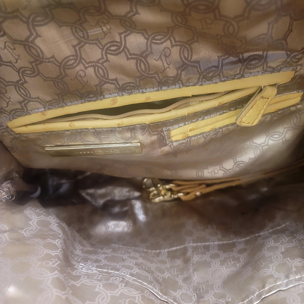 Ivanka Trump Mustard Satchel - Picture 4 of 7